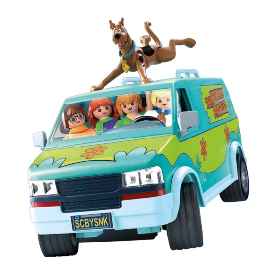 PLAYMOBIL SCOOBY-DOO! 70287 Manual De Instrucciones