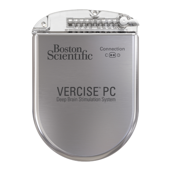 Boston Scientific Vercise PC Instrucciones De Uso