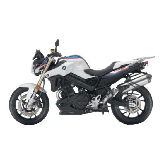 BMW F800 R Manuales