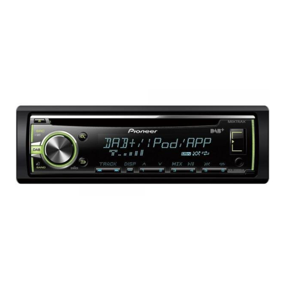 Pioneer DEH-X6800DAB Manual De Instrucciones