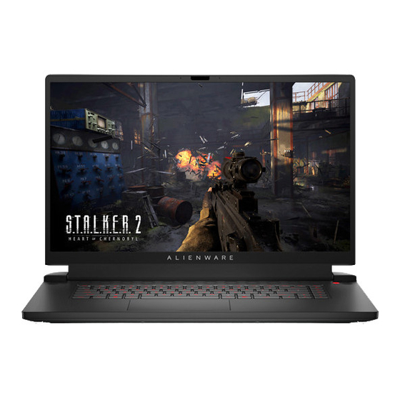 Alienware m17 Guía De Configuración Y Especificaciones