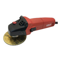 Hilti AG 115-7D Manual De Instrucciones