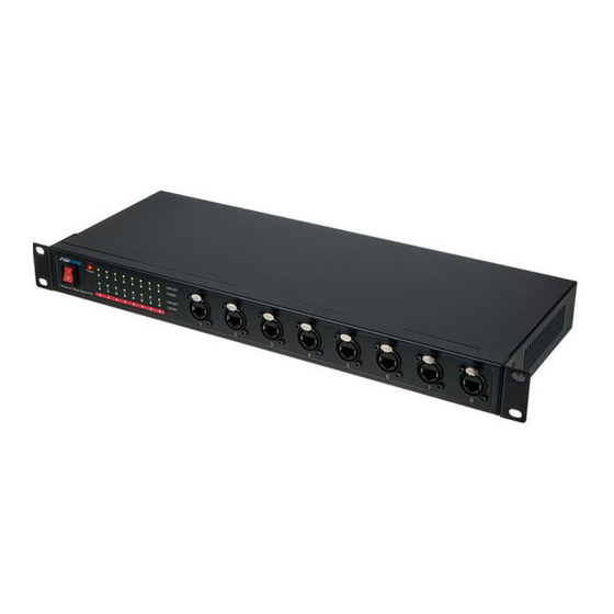 thomann Swissonic Stage Switch POE Manual De Instrucciones