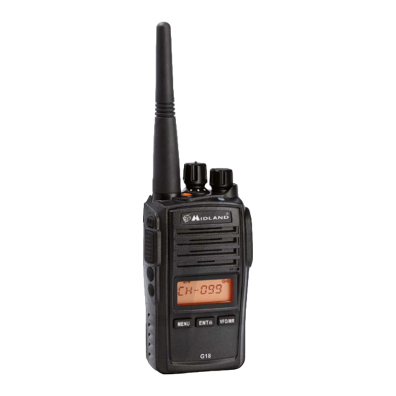 Midland G18 Manual De Instrucciones