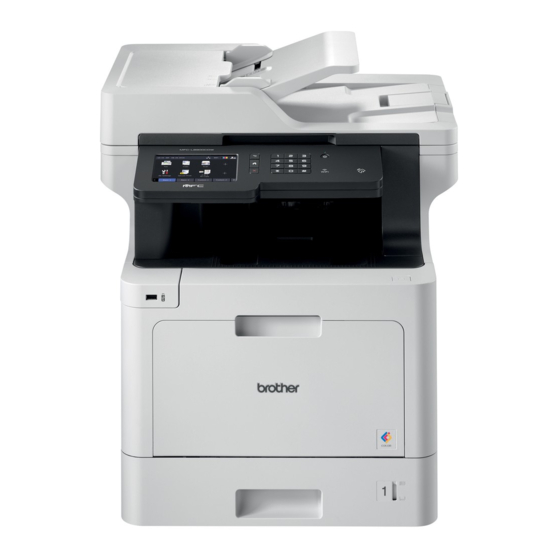 Brother MFC-L8900CDW Guía De Configuración Rápida