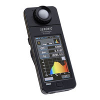 Sekonic SPECTROMASTER C-700 Manual De Uso