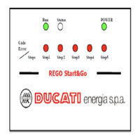 Ducati Energia REGO Start&Go Manual De Usuario