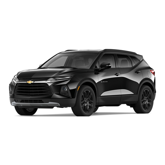 Chevrolet Blazer 2019 Manual Del Propietário