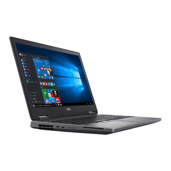 Dell Precision 7730 Manual De Servicio