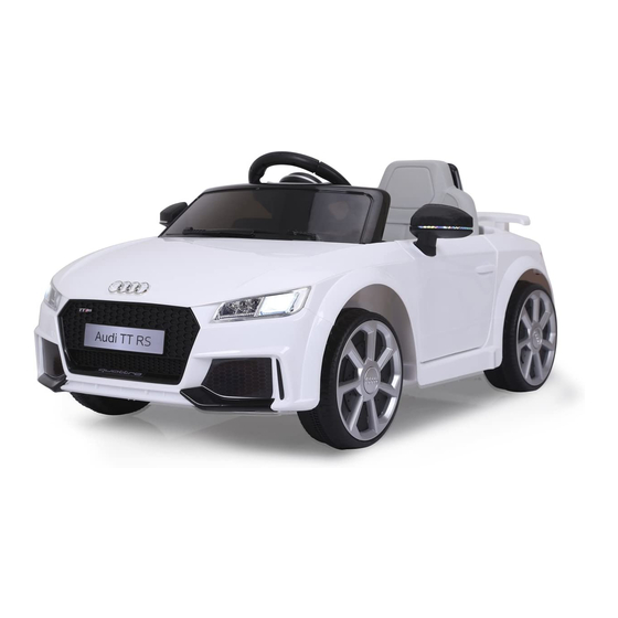 Jamara GERMANY Audi TT RS Instrucción