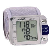 Omron HEM-610INT Manual De Instrucciones