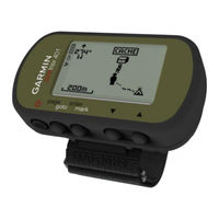 Garmin foretrex 301 Manual Del Usuario