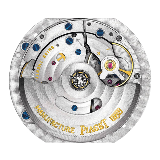 Piaget 551P Manuales