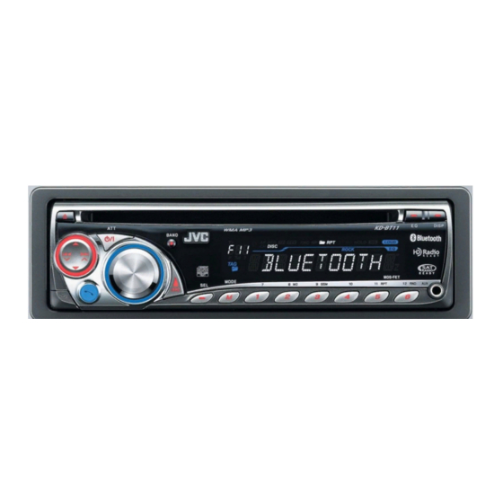 JVC KD-BT12 Manual De Instrucciones