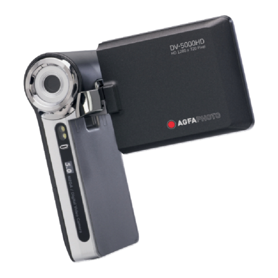 AgfaPhoto DV-5000HD Manual Del Usuario