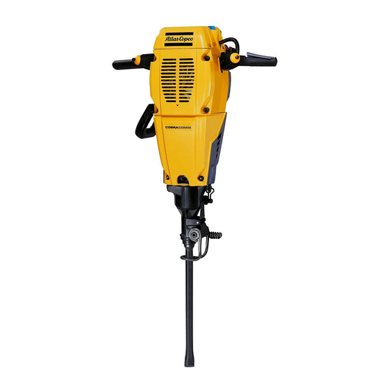 Atlas Copco COBRA COMBI Instrucciones De Seguridad Y Para El Operario