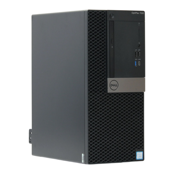 Dell OptiPlex XE3 Tower Manual De Servicio