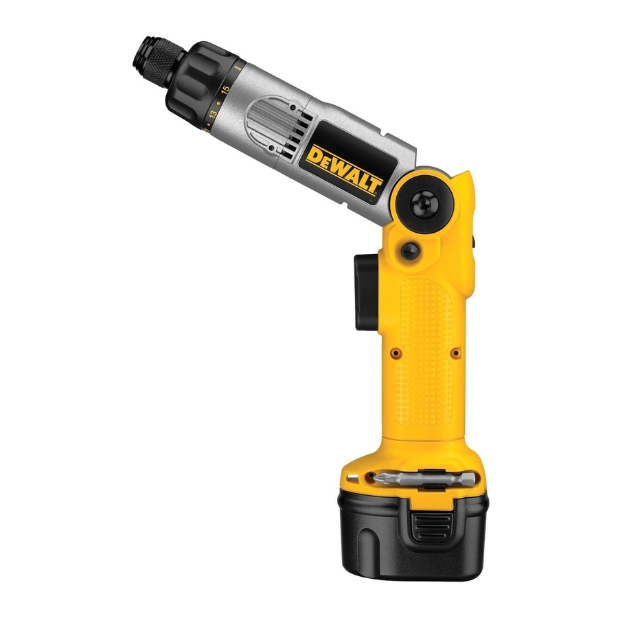 DeWalt DW920 Manuales