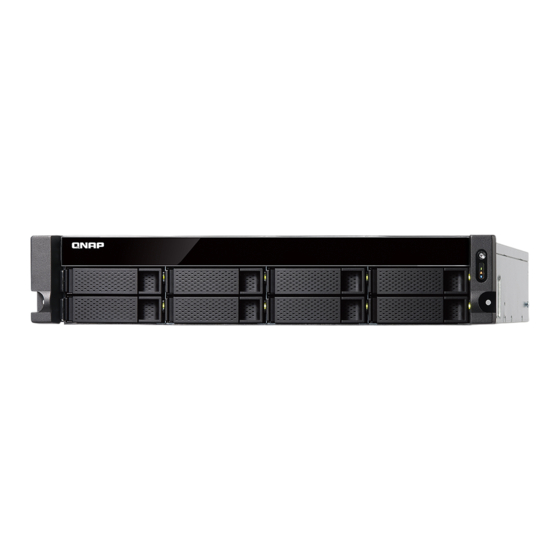 QNAP TS-877XU-RP-3600-8G-US Guía De Instalación Rápida