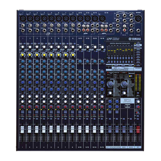 Yamaha EMX 5016 CF Manual De Instrucciones