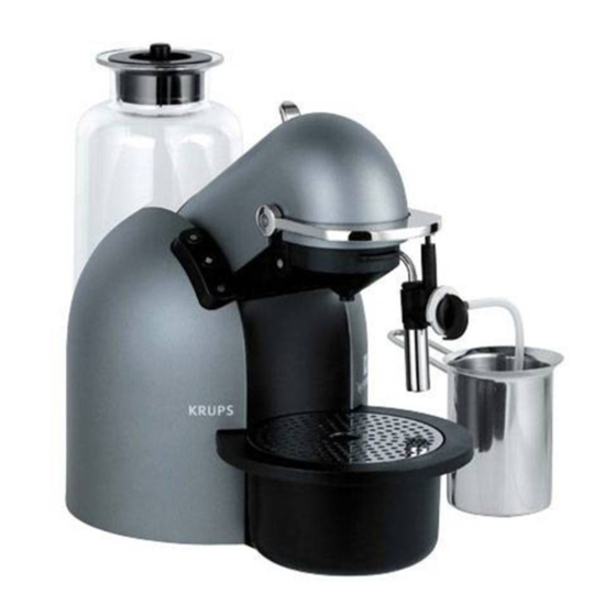 Krups Nespresso FNA1 Manuales