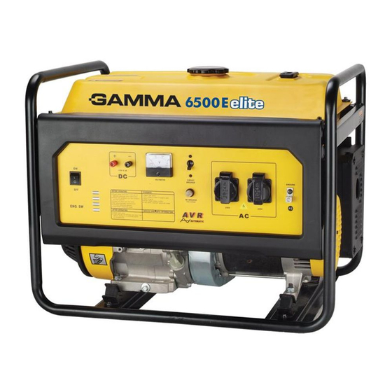 Gamma elite 6500E Manuales