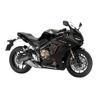 Honda CBR650R Manual Del Propietário