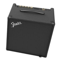 Fender RUMBLE STUDIO 40 Instrucciones De Uso