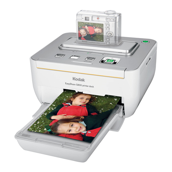 Kodak Easyshare G600 Manual Del Usuario