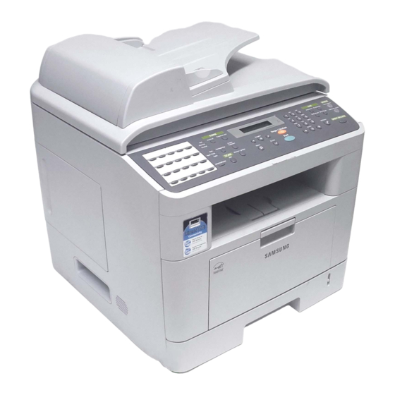 Samsung SCX-4720FN Manual Del Usuario