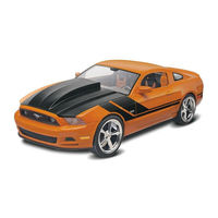 REVELL 2014 MUSTANG GT Instrucciones De Montaje