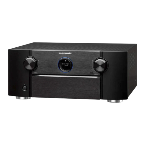 Marantz AV7706 Manual Del Usuario