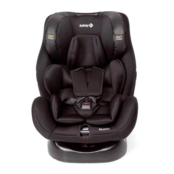 Safety 1st Multifix DRC003 Manual Del Usuario