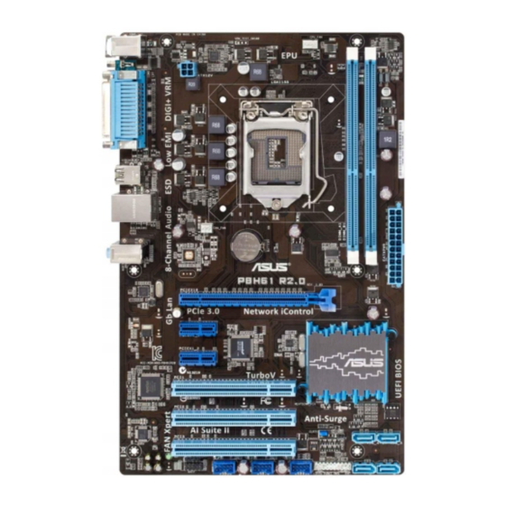 Asus P8H61 R2.0 Guia De Inicio Rapido