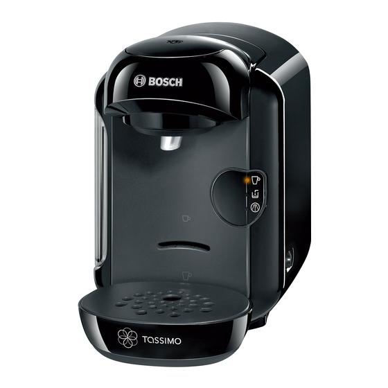 Bosch TASSIMO T12 Manual De Instrucciones