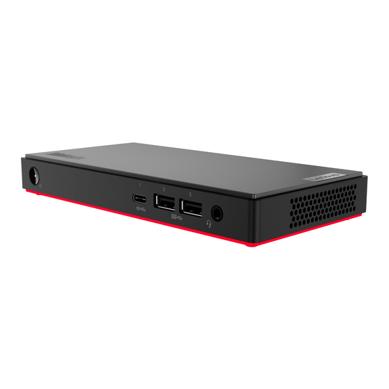 Lenovo ThinkCentre M90n-1 Guía De Configuración