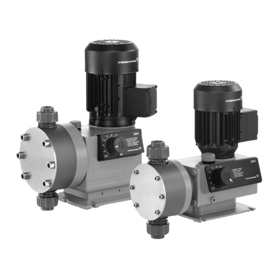 Grundfos DMH 28X Instrucciones De Instalación Y  Operación