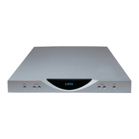 Linn Klimax Kontrol Manual Del Usuario