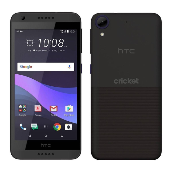 HTC cricket Desire 555 Manuales