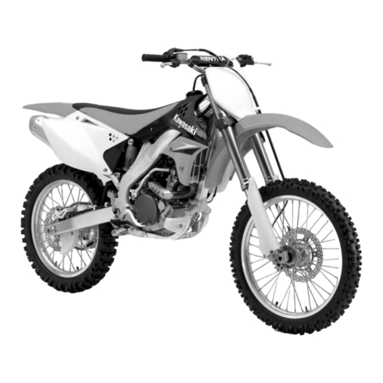 Kawasaki KX250T6F 2006 Manual Del Usuario
