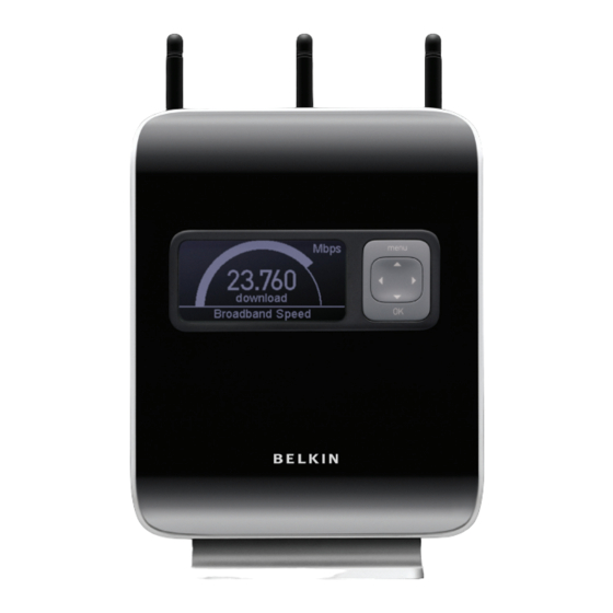 Belkin N1 VISION Manual Del Usuario