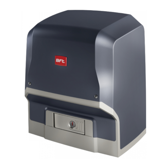 BFT ARES BT A 1000 Instrucciones De Uso Y De Instalacion