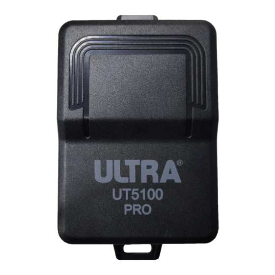 Ultra UT 5100 PRO Manuales