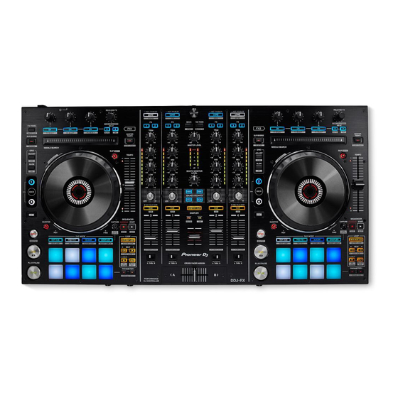 PIONEER DJ DDJ-RX Manual De Instrucciones