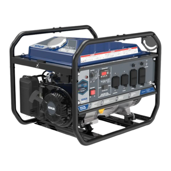 Kohler PRO 3.7 Manual Del Usuario