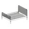 Muebles de Interior Crate&Barrel Jenny Lind Instrucciones De Montaje