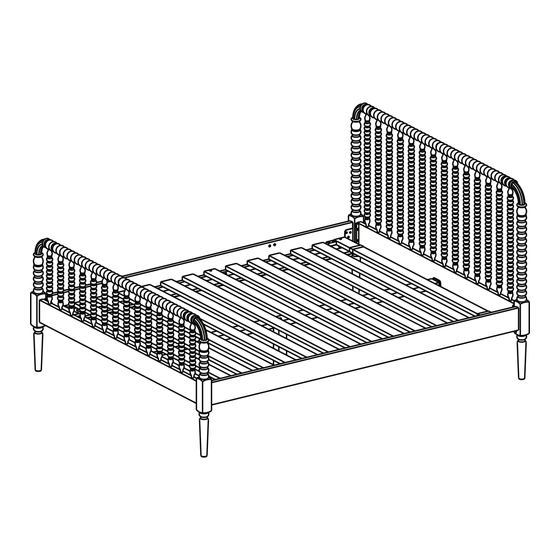 Crate&Barrel Jenny Lind Instrucciones De Montaje