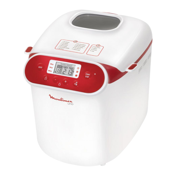 Moulinex UNO-OW3101 Manual De Instrucciones