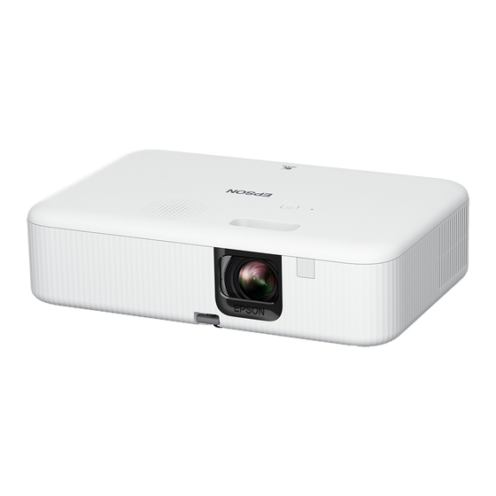 Epson CO-FH01 Guia De Inicio Rapido