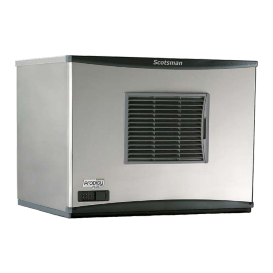 Scotsman PRODIGY PLUS C0330 Servicio Técnico